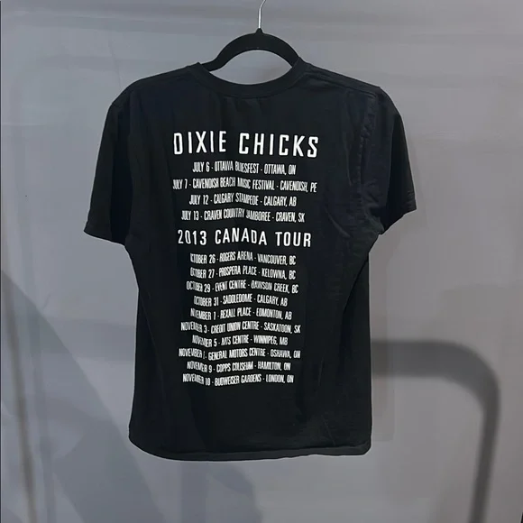 Dixie Chicks “Long Time Gone” 2013 Canada Tour T-Shirt (Unisex M) - Picture 2 of 3